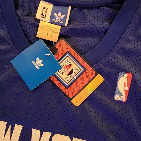 Julius Erving New York Nets 1974-1976. NWT. NEW Adidas Hardwood Classics jersey - Picture 6 of 6